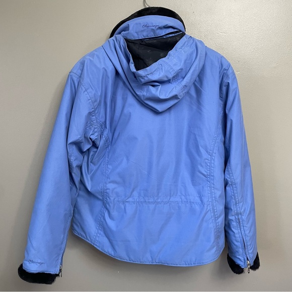 Vintage Obermeyer women’s size 12 Northern Lights Ski Jacket Jackie faux fur - Picture 4 of 15